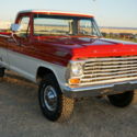 RARE 1967 Ford F100 Custom Cab, 4x4, 352 V8, Survivor Truck