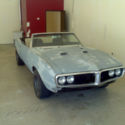 Rare 1968 Pontiac Firebird 400 CI Convertible California Car with 29 Options