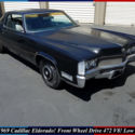 RARE 1969 CADILLAC ELDORADO COUPE! 472 V8 FRONT WHEEL DRIVE CLASSIC! NO RESERVE