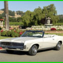 RARE 1969 COUGAR XR7 S-CODE 390 TRIPLE-WHITE CONVERT 1-OWNER ORIG WINDOW STCKR
