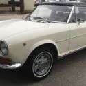 RARE 1969 FIAT 124 Sport Convertible - 41,044 original miles, ONE owner! Runs!!