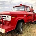 RARE 1970 Dodge W300 POWER WAGON Fire Truck - 26k Miles, Cool Features