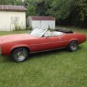 RARE 1971 Mercury Cougar 2 Door Convertible out of 20 years of storage rat rod
