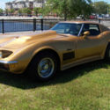 Rare 1972 War Bonnet Yellow Corvette Stingray Chrome Bumper Classic Resto-Mod