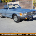 RARE 1975 MERCEDES BENZ 450SL ROADSTER! 2 TOPS CALIFORNIA CAR ONLY 32K MILES!
