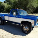 RARE 1977 Chevrolet 20 Silverado 3/4 Ton Dually, 4x4, A/C