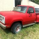 RARE 1979 DODGE W100 PICKUP 4X4 STEPSIDE, AUTOMATIC, 318-V8, ORIGINAL, PROJECT!