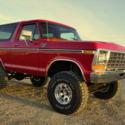 RARE 1979 Ford Bronco Ranger XLT, Candy Apple Pearl, 4 speed 351 V8, Factory A/C
