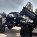 Rare 1982 Toyota Hilux 4x4 Pick-Up Truck, Hydraulic lift bed and removable top