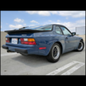 Rare 1983 PORSCHE 944 Copenhagen Blue