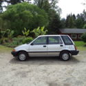 Rare 1985 Honda Civic Wagon 4WD Hatchback.Elderly 1 Owner with 87k.actual miles