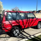 Rare 1988 Isuzu Trooper II S Classic SUV 2 Door Five Speed (RED)