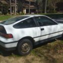 Rare 1991 Honda CRX HF 5-speed Manual, White, 1-Owner, No Modifications