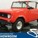 RARE 1ST GEN SCOUT CORRECT 152 4 CYLINDER 3 SPEED MANUAL 4X4 WORK OR PLAY