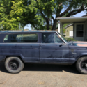 Rare 2 door blue 1982 jeep Cherokee 4.2 liter straight 6 4/4
