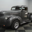 RARE &#039;46, CHOPPED, V8, OVERDRIVE TRANS, AIR COND, PWR STEER/FRONT DISCS, NICE!!