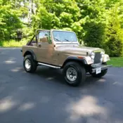 RARE 85 Jeep CJ7 LOW MILES 5 speed AC mechanically perfect for sale