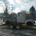 Rare Barn Find 1947 Studebaker 1/2 ton Pickup Truck Ratrod Gasser Shop Project