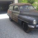 RARE BARN FIND 1951 Mercury 2 door WOODY  WAGON