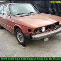 RARE CLASSIC 1979 BENZ 528i PARTS CAR OR DONOR FOR E12 OWNER! NO RESERVE!
