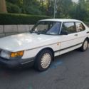 Rare CLASSIC 1993 SAAB 900 S White 3 Door Hatchback Manual
