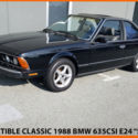 RARE COLLECTIBLE 1988 BMW E24 CHASSIS 635CSI. 99.99% RUST-FREE CLASSIC SHARK!