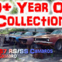RARE COLLECTION! 7 FIRST GEN CAMAROS! RS/SS&#039;s RS SS OPTIONED CARS! 500+ PICS!
