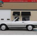 Rare Color 560 SL 2 Owners Service History Astral SIlver