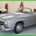 RARE EARLY 190SL "GARAGE FIND" EXCELLENT FACTORY SILVER/BLUE COMBO 4 RESTO