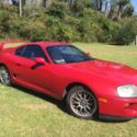 RARE FIND - Attention Grabbing Super Clean 1994 Red Toyota Supra - Targa Top