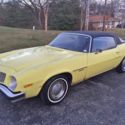 RARE FIND-YELLOW 1975 ALL ORIGINAL-MATCHING NUMBERS-ONE OWNER-CAMARO-RUNS GREAT!
