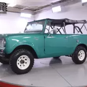 RARE FIRST GENERATION SCOUT 4X4 INLINE 6 DISC BRAKES SOFT TOP CONVERTIBLE