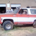rare full convertible 2nd gen blazer , nice project to fix the way you want