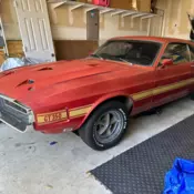 RARE Garaged 1969 Shelby Cobra GT350 Fastback - Rust Free, Ready for Restoration