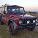 rare! Imported diesel mercedes benz 300GD wagen, 5 speed mod, barn doors