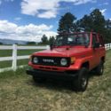 RARE!  LAND CRUISER  3.4L DIESEL SOFT TOP BJ-70