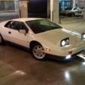 Rare Lotus Esprit Turbo SE white with dark gray interior in great condition now!