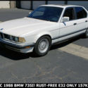 **RARE MODERN CLASSIC 1988 BMW E32 CHASSIS 735i! 99,9% RUST-FREE + NO RESERVE!**