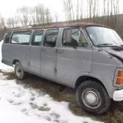 RARE MOPAR 1981 PLYMOUTH VOYAGER 350 van 1 ton max SPORTSMEN  DODGE VAN 3500 318