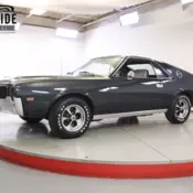 RARE NUMBERS MATCHING BIG BLOCK AMX REBUILT 390 V8 BORED TO 402 HURST MANUAL
