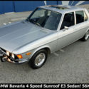 RARE RUST-FREE CLASSIC 1972 BMW E3 BAVARIA 3.0L 4 SPEED! SUNROOF + 55K MILES!