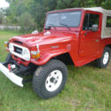 Rare Toyota Landcruiser BJ43. Convertible. Original Tools, Books. Collector car