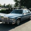 Rare Triple Blue Cadillac Sedan Deville d’Elegance, Int. by Fleetwood, Sunroof