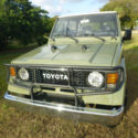 Rare TURBO DIESEL. 1986 Toyota Landcruiser LJ70. Tools. Factory Chrome Package