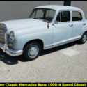 RARE VINTAGE 1960 MERCEDES BENZ 190D DIESEL! RUST-FREE 4 SPEED MANUAL AZ. PONTON