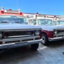 RARE VINTAGE AMBULANCE GROUPING INTERNATIONAL HARVESTER TRAVELALL