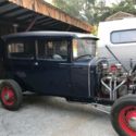 Rare Vtg 1930 Ford Model A Sedan Hot Rat Rod Cool 31 32 33 Custom Trog