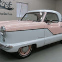 &quot;Rare&quot;1957 Nash Metropolitan 1500 2 Dr, Hardtop In High Gloss Pink / White Paint