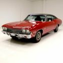 Rarely Seen Example/Deep Red Paint/Black Vinyl Top/307ci V8