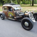 RAT ROD CUSTOM CAR WITH 3.5 ENGINE, THE ONLY ONE LIKE IT IN THE WORLD